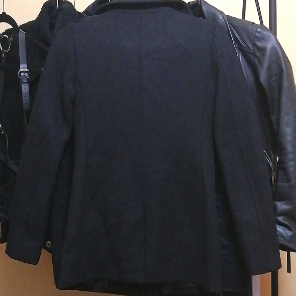 TNA double breasted pea coat - Picture 4 of 5